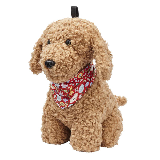 Cockapoo Shaped Doorstop Brown – Weighted Cotton Dog Door Stop