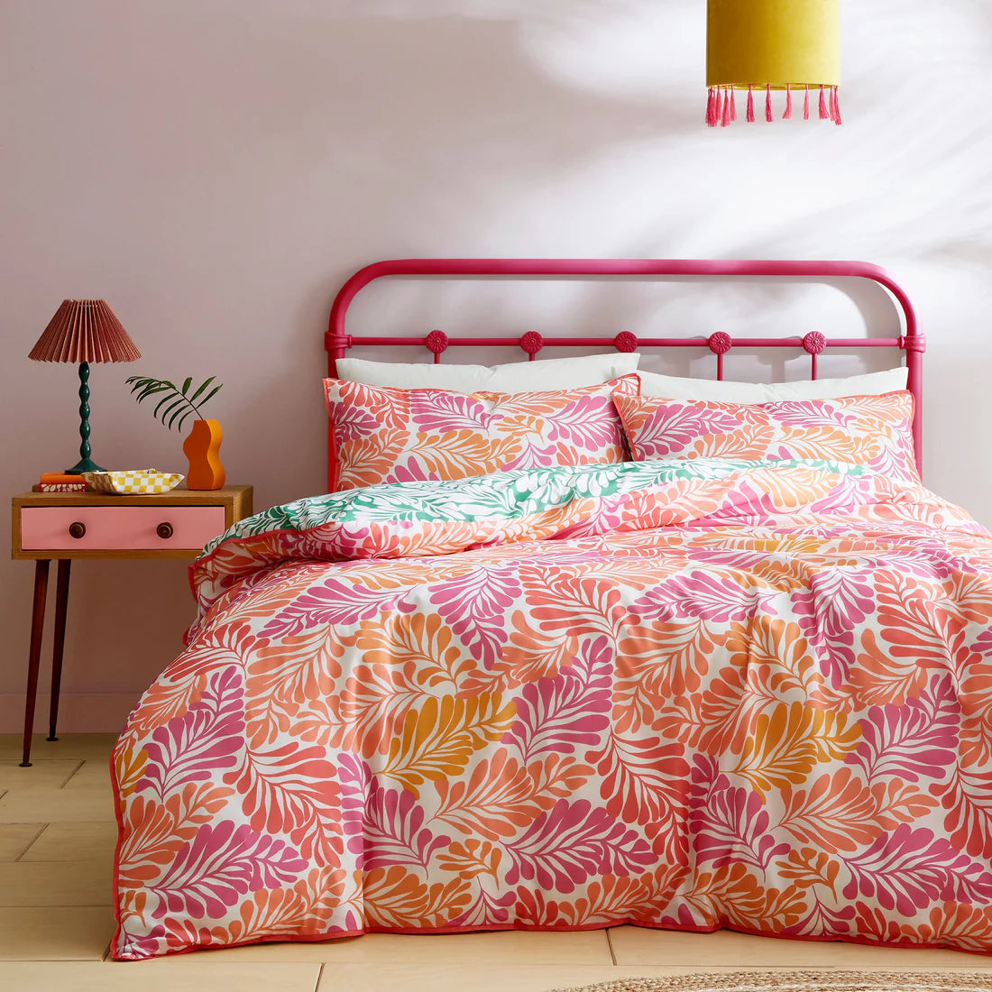 Appletree Carmen Duvet Cover Set – Pink