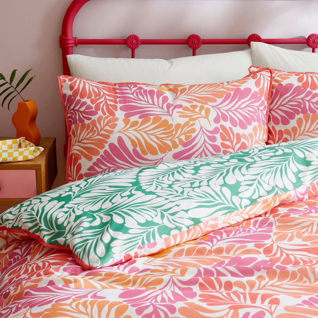 Appletree Carmen Duvet Cover Set – Pink