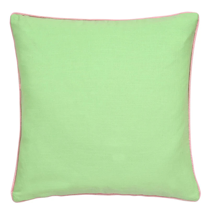 Summer Cushion Multi Boho Cotton Cushion 43x43cm