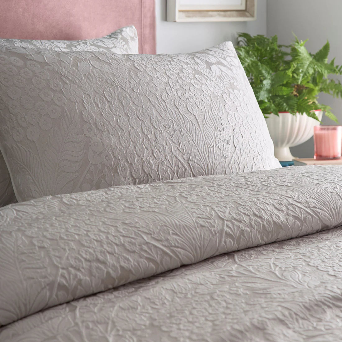 Appletree Toria Duvet Cover Set – Stone