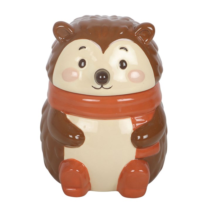 Hazel Hedgehog ceramic oil burner for fragrance oils and woodland-inspired home décor