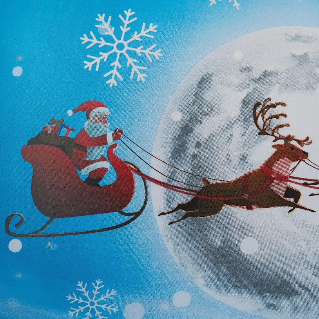Bedlam Santa Glow In The Dark Christmas Duvet Cover Set Multicolour